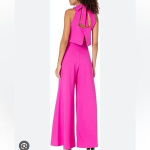 Black Halo Odilia Two Piece Jumpsuit - Stretch Crepe